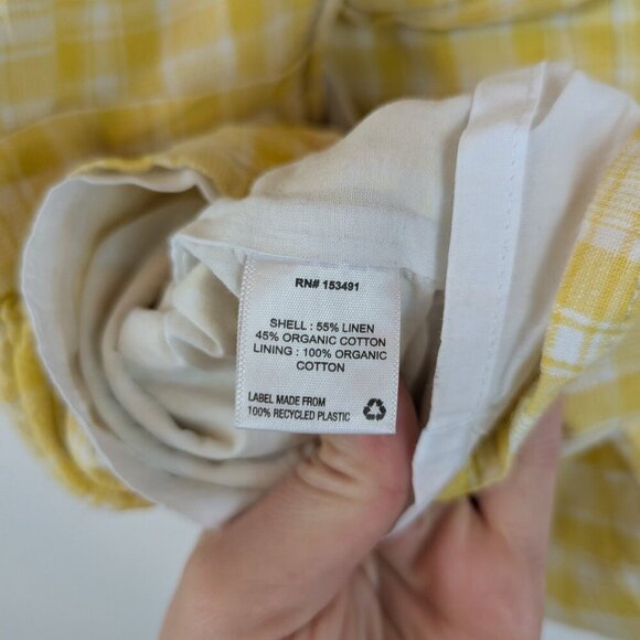 Hope & Henry Girl Ruffle Edge Romper, Toddler Sz 6 - Picture 6 of 7